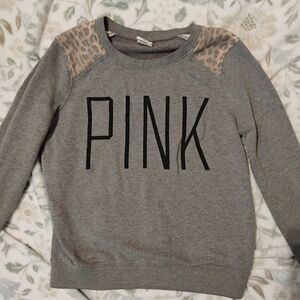 Pink Victoria secret sweatshirt